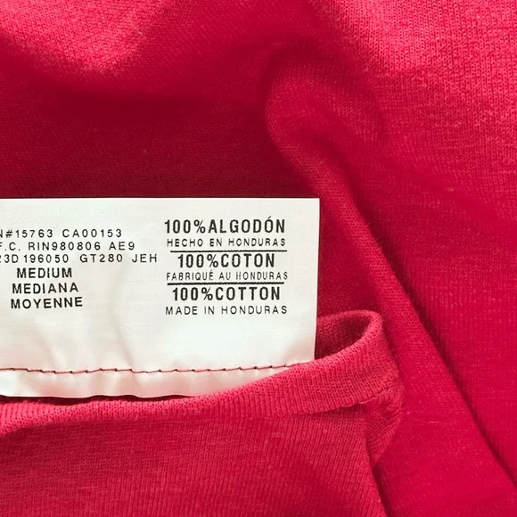 NWT 6 Pack Hanes Indiana T-Shirts Med, Lg, Xl - Picture 15 of 16